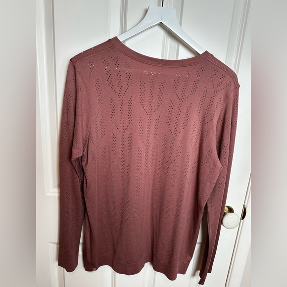 Lululemon Athletica Long Sleeve Top - Dusty Rose - Picture 5 of 5
